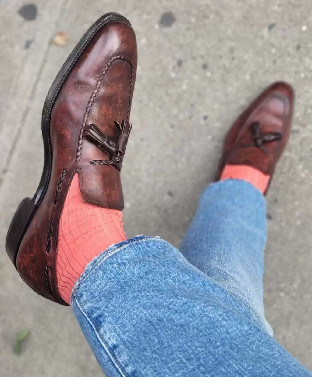 Delusion of the uncreased leather